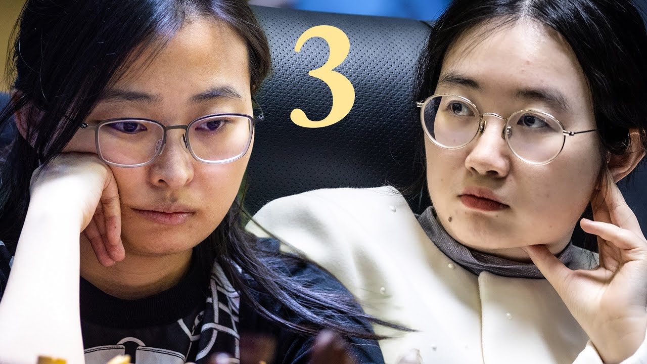 GAME 3 || Ju Wenjun vs Tan Zhongyi || Women's World Championship (2025)