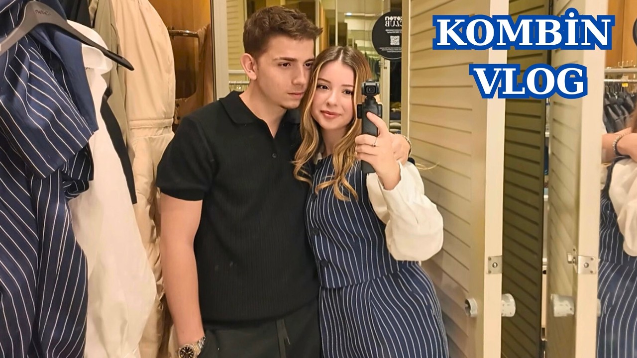 Erkek arkadaşımla birbirimize kombin yaptık vlog