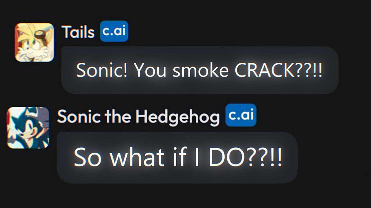 If SONIC CHARACTERS Had a GROUP CHAT | Character AI