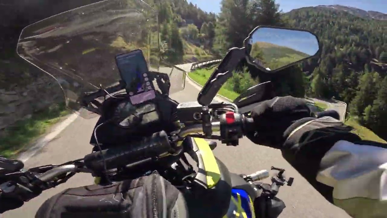Stelvio Pass on a Suzuki V-Strom 650XT (no commentary)