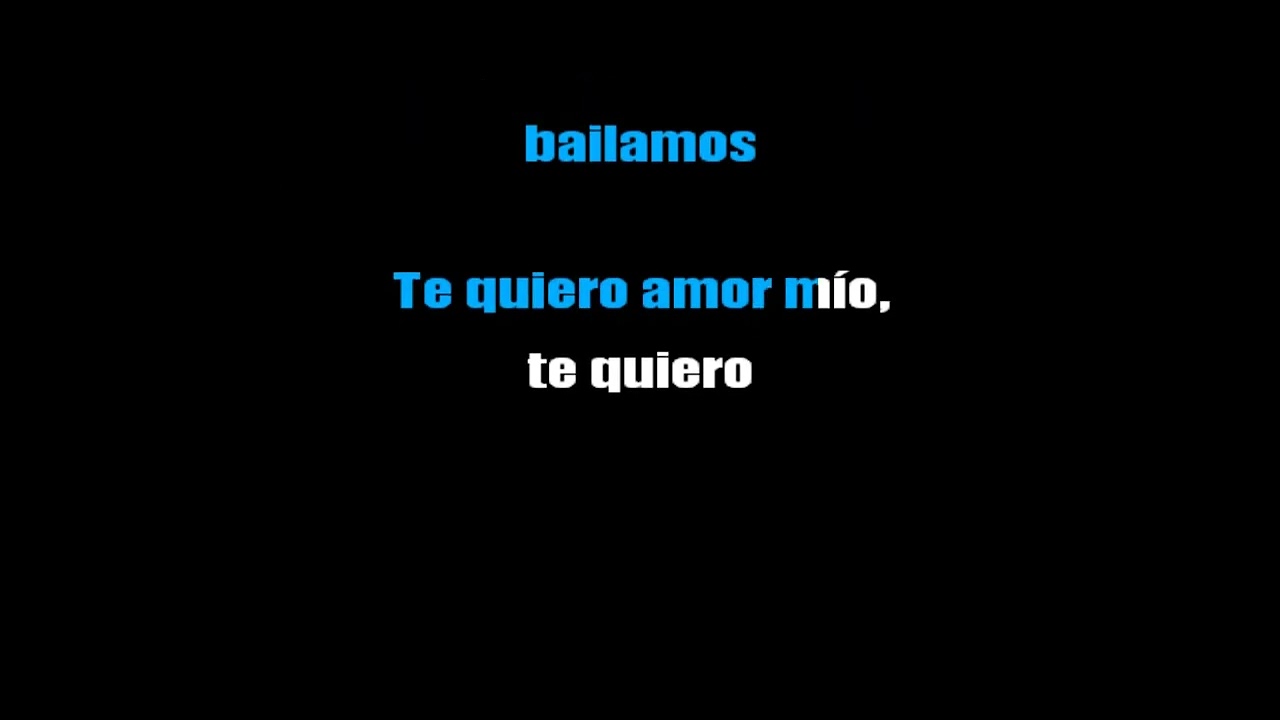 Enrique Iglesias - Bailamos (Groove Brothers Edit) (Karaoke)
