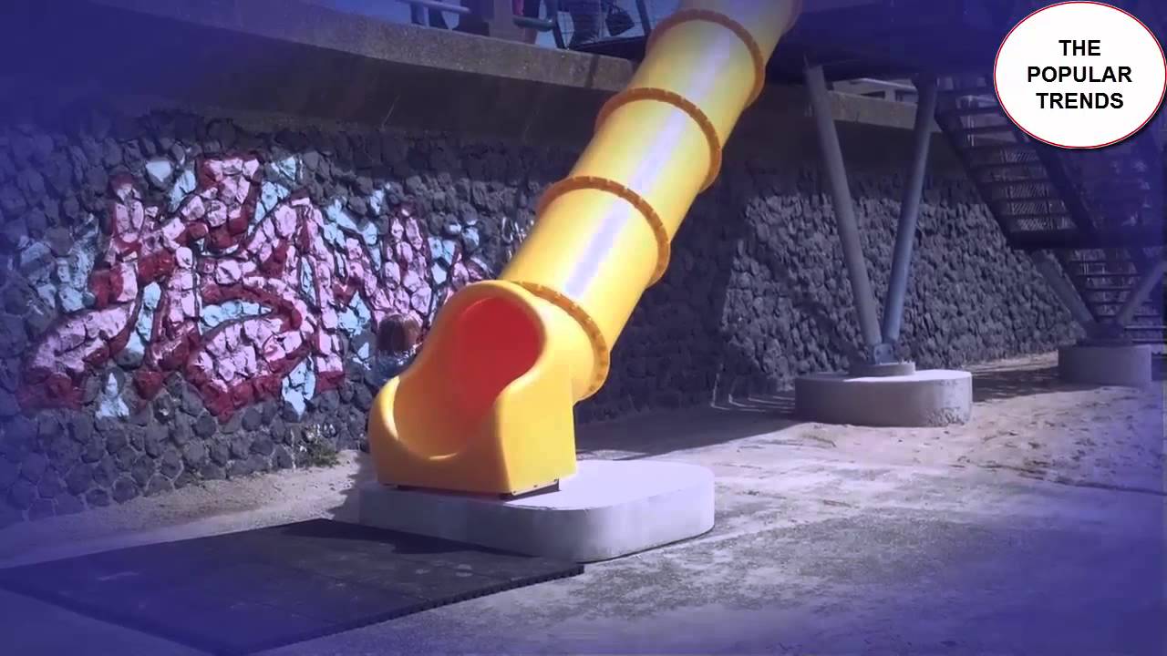 Glijbaan van Nolleplein naar badstrand is geopend