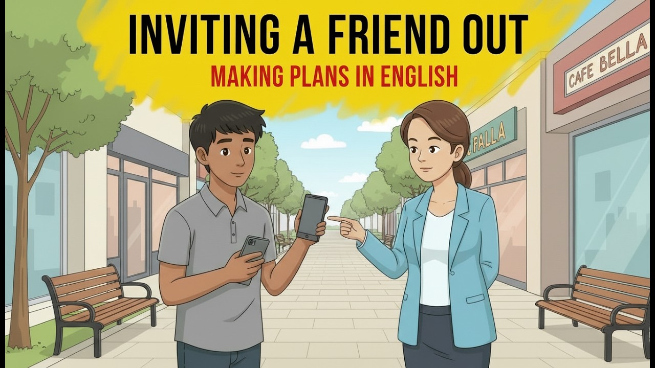 Inviting a Friend Out: Making Plans in English