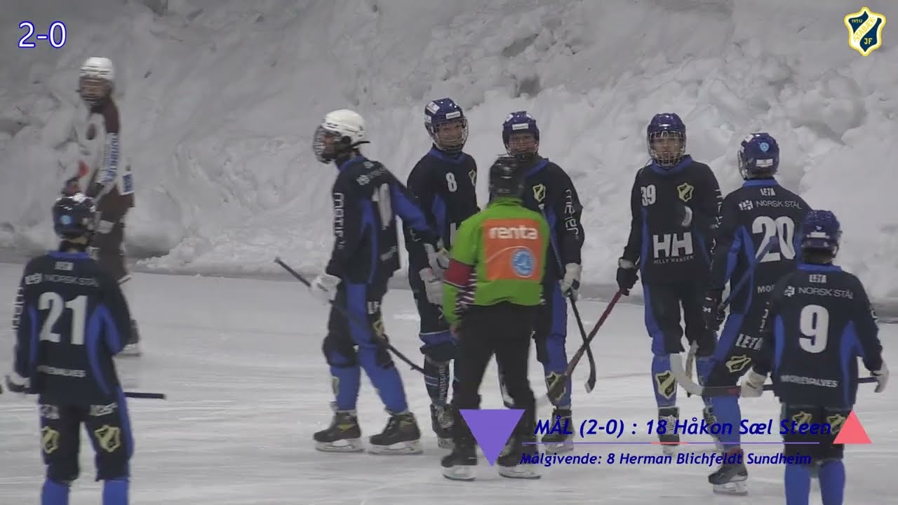 Junior, semifinale #1: Stabæk - Mjøndalen (highlights)