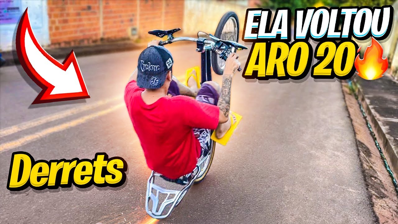BOTEI ARRASTADEIRA DE MOTO NA NOVA BIKE ARO 20 DERRETS!(@mxmacaxeiraoficial)