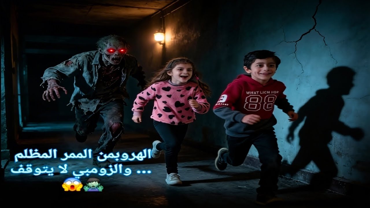 الهروب من الممر المظلم ... والزومبي لا يتوقف 🧟‍♂️😱 الجزء الثاني
