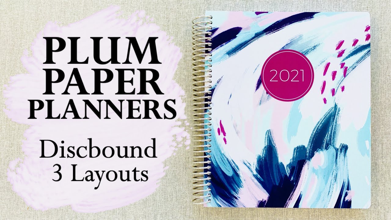 PLUM PAPER 3 LAYOUTS, DISCBOUND & NEW COLORS