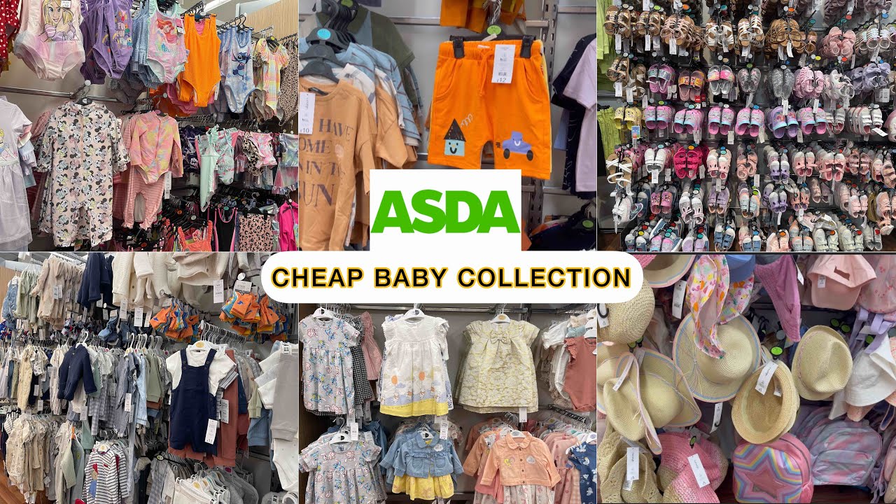 NEW IN ASDA,CHEAPEST BABY CLOTHES STORE UK,ASDA SPRING BABY COLLECTION LONDON,SHOP WITH ME,ASDA UK