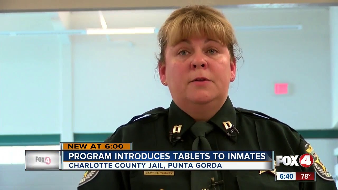 Inmates getting tablet devices in Charlotte County