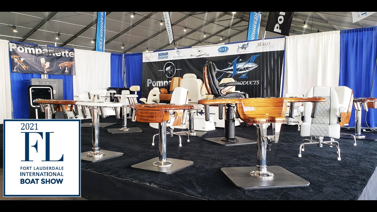 Pompanette, Murray Products & Bomar | 2021 FLIBS Boat Show