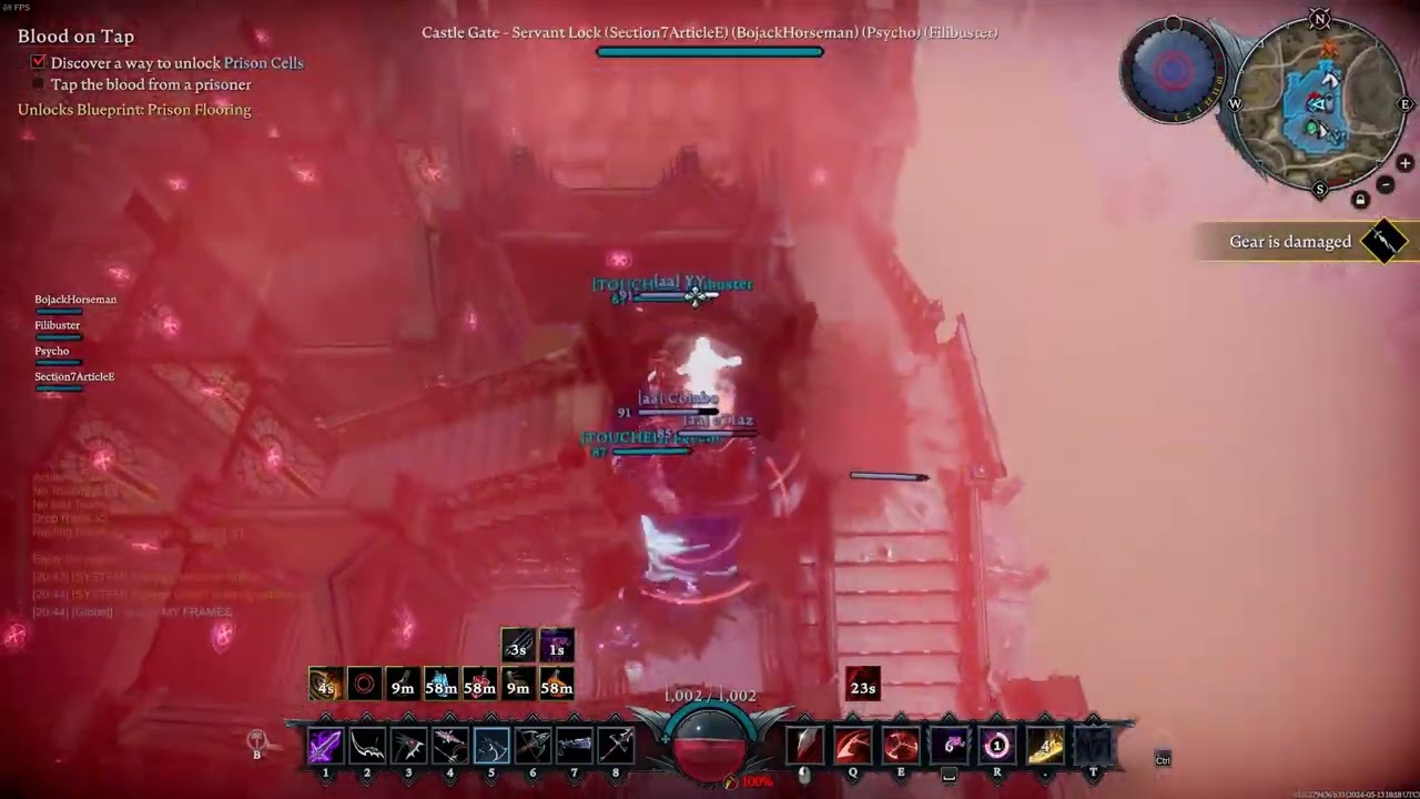 WOMP vs Hive V Rising raid defense & open world PvP