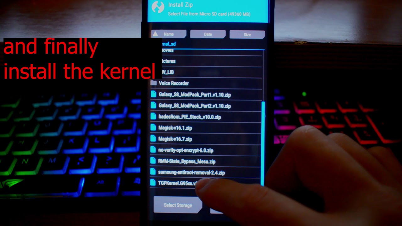 Samsung Galaxy S8 HADESROM v10 Latest [ROM] And TGP Kernel