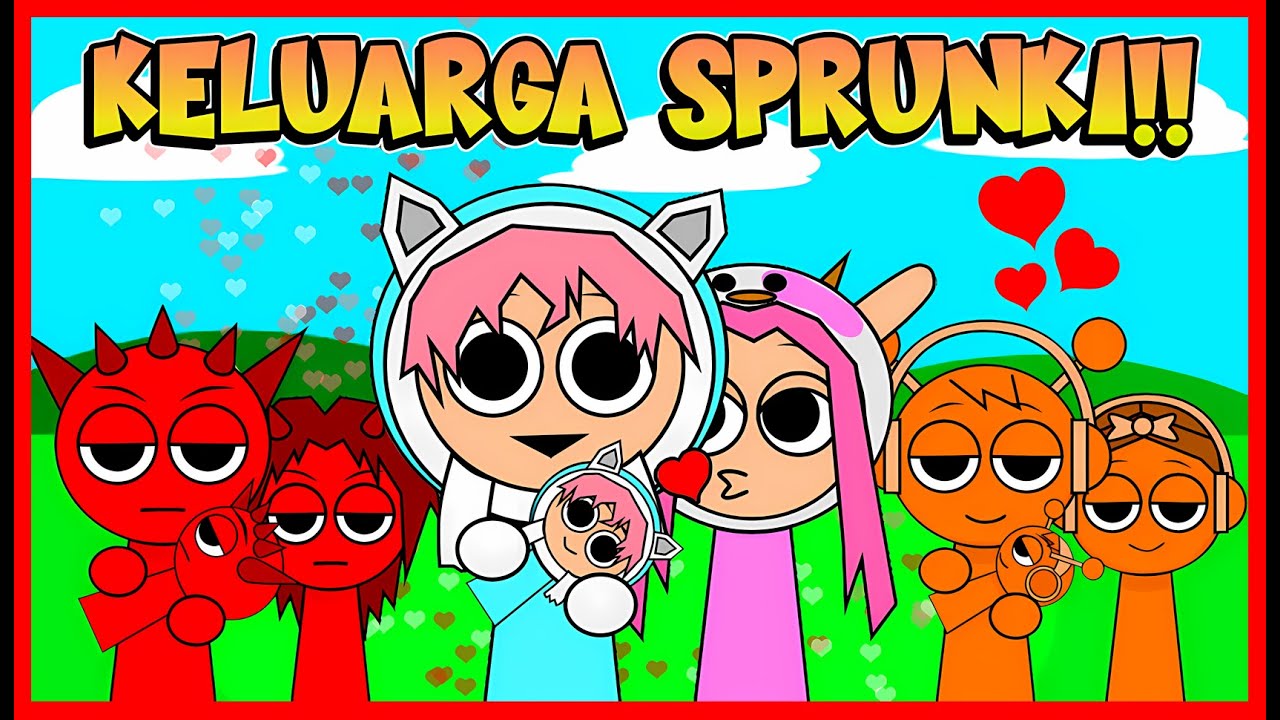 ATUN & MOMON MENIKAH DAN PUNYA ANAK DI SPRUNKI !! Feat @MOMON