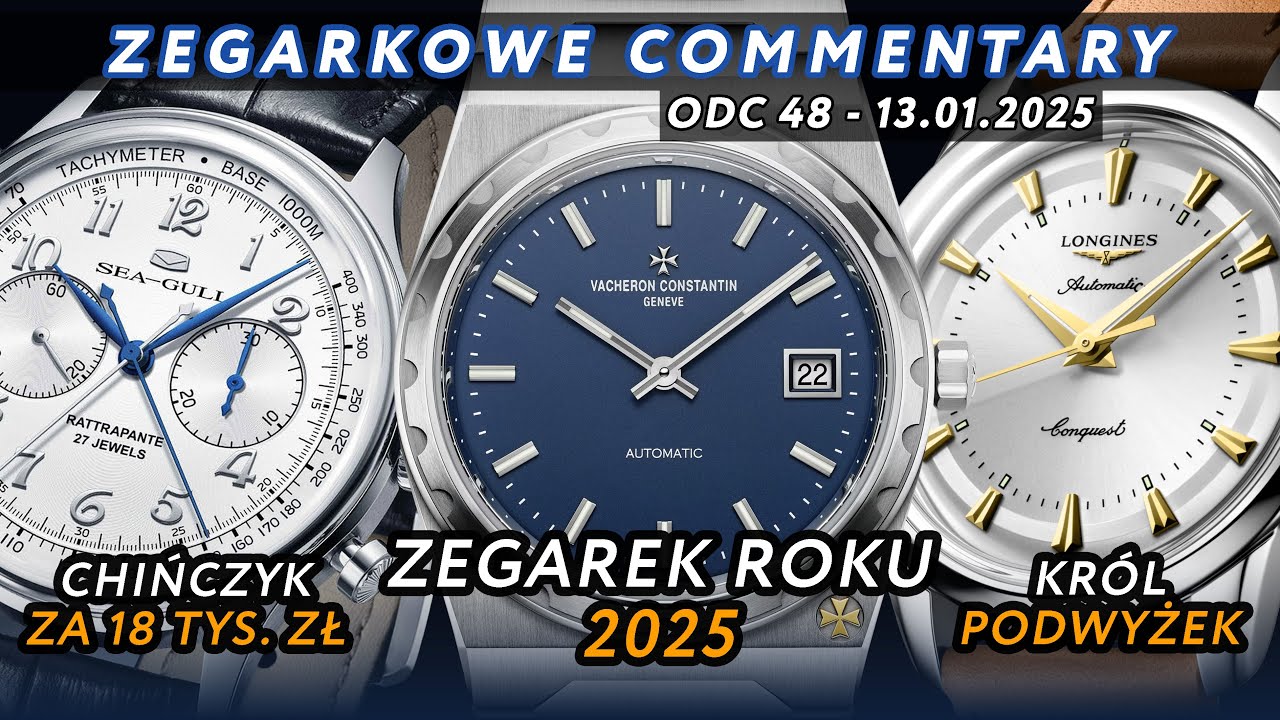 Vacheron Constantin 222, Longines, Tissot, Bulova, IWC, Breguet - ZEGARKOWE COMMENTARY 48