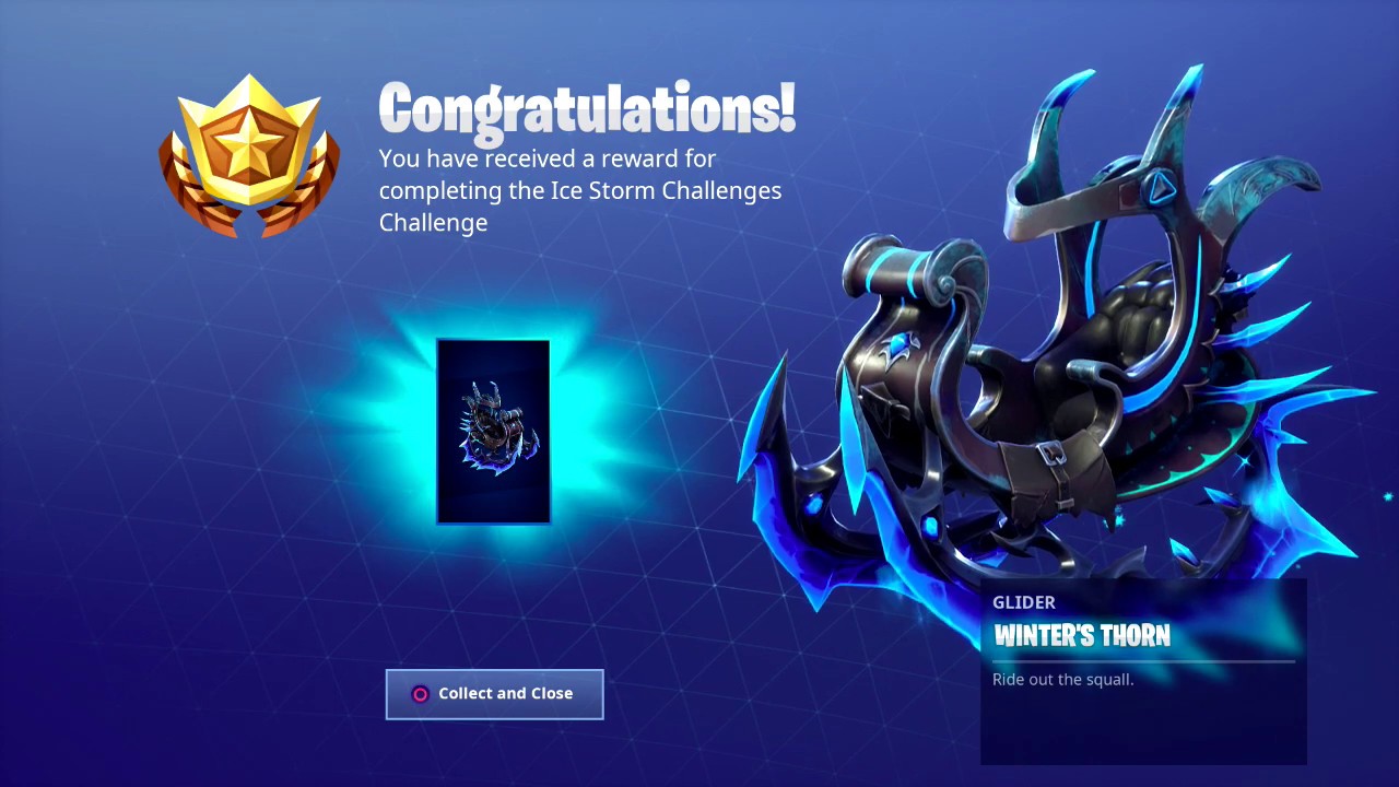 Unlocking Winter Thorn Glider!!!!