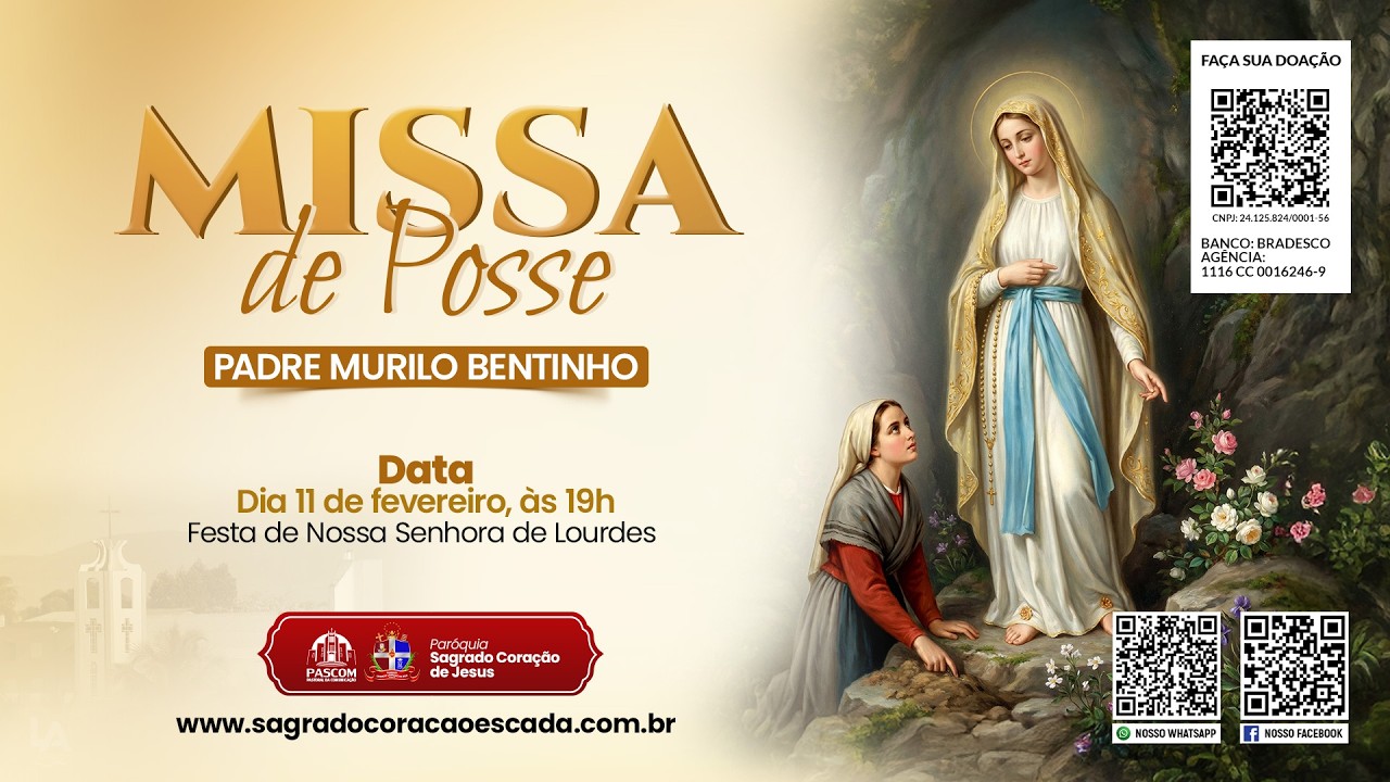 Missa de Posse - Pe. Murilo Bentinho | 11/02/2026