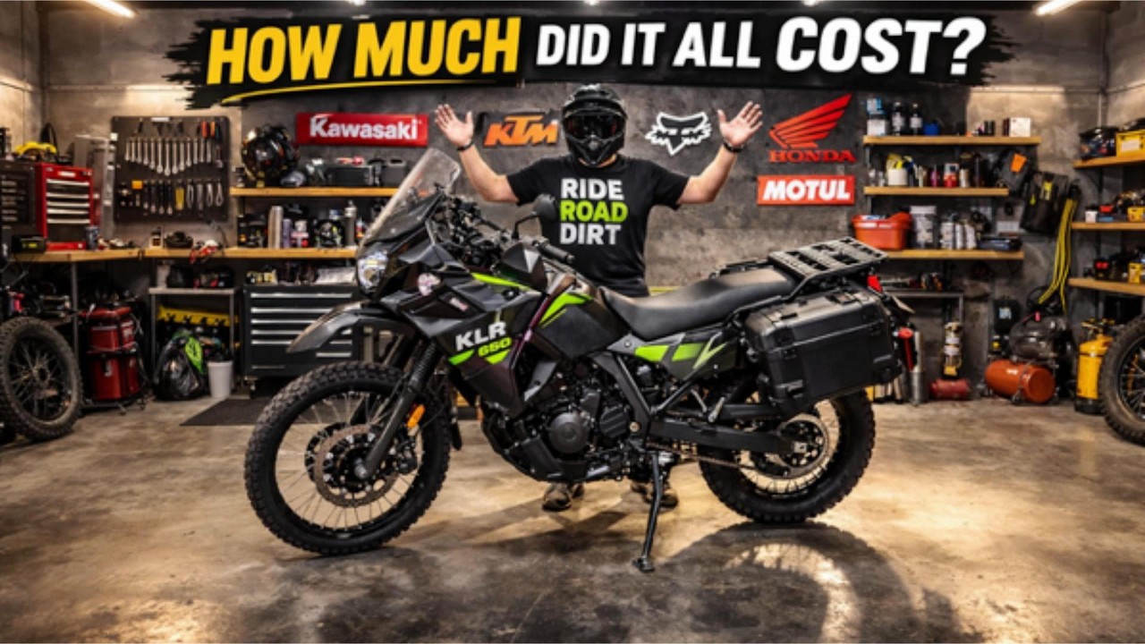 I Added Up Every Dollar I Spent On My KLR650…