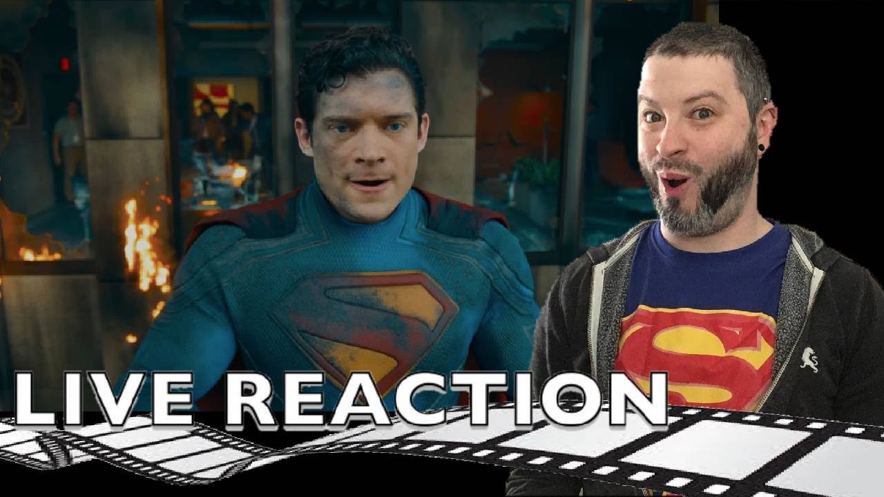 Superman Trailer REACTION - 2025 James Gunn, David Corenswet