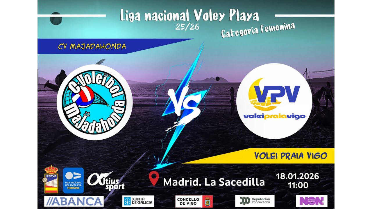 LNVP F. 25/26 - Jornada 4: CV Majadahonda - Volei Praia Vigo (partido 2)