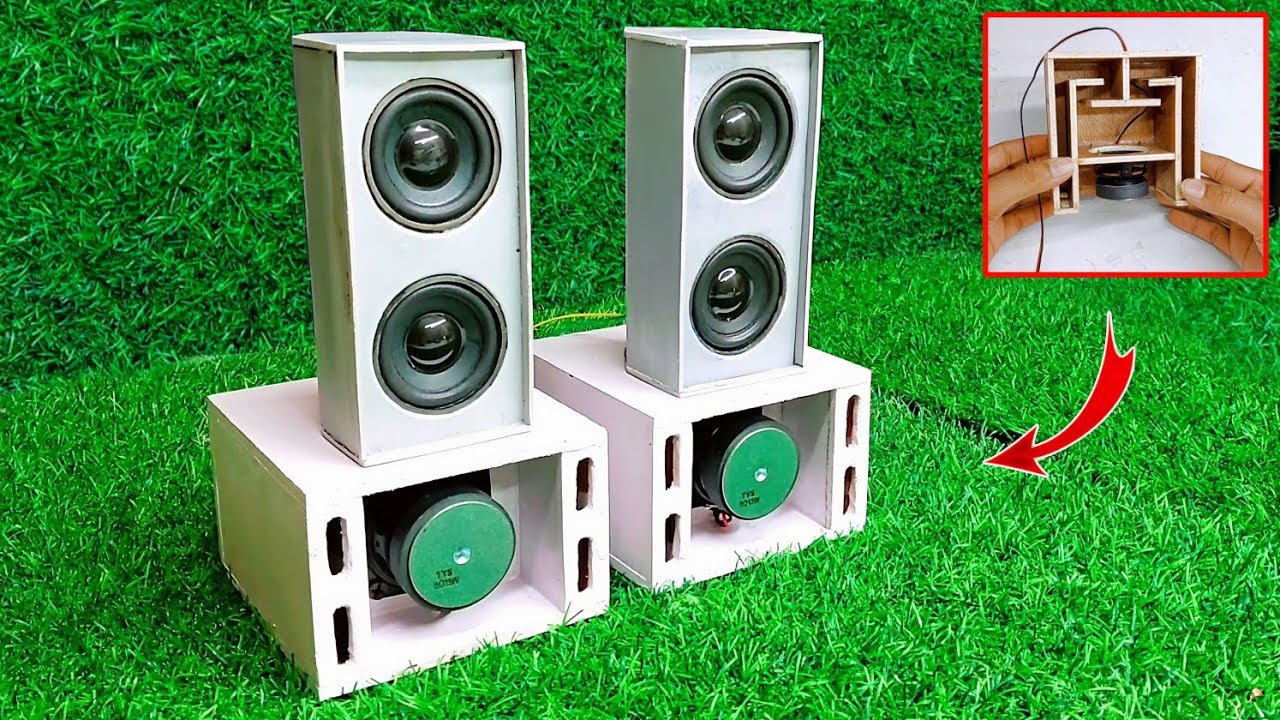 How To Make Reverse Bass Box || Bass Box 
