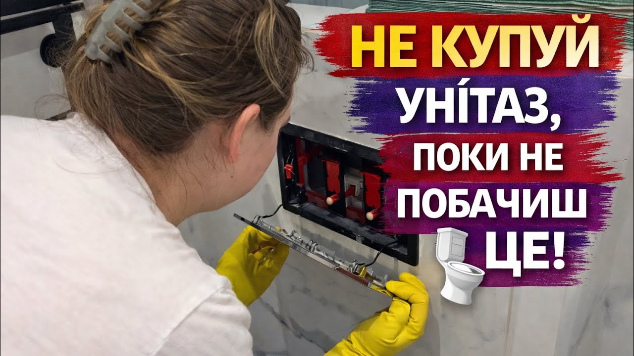 Як правильно вибрати унітаз і доглядати за ним 🚽 Поради, які мало хто знає