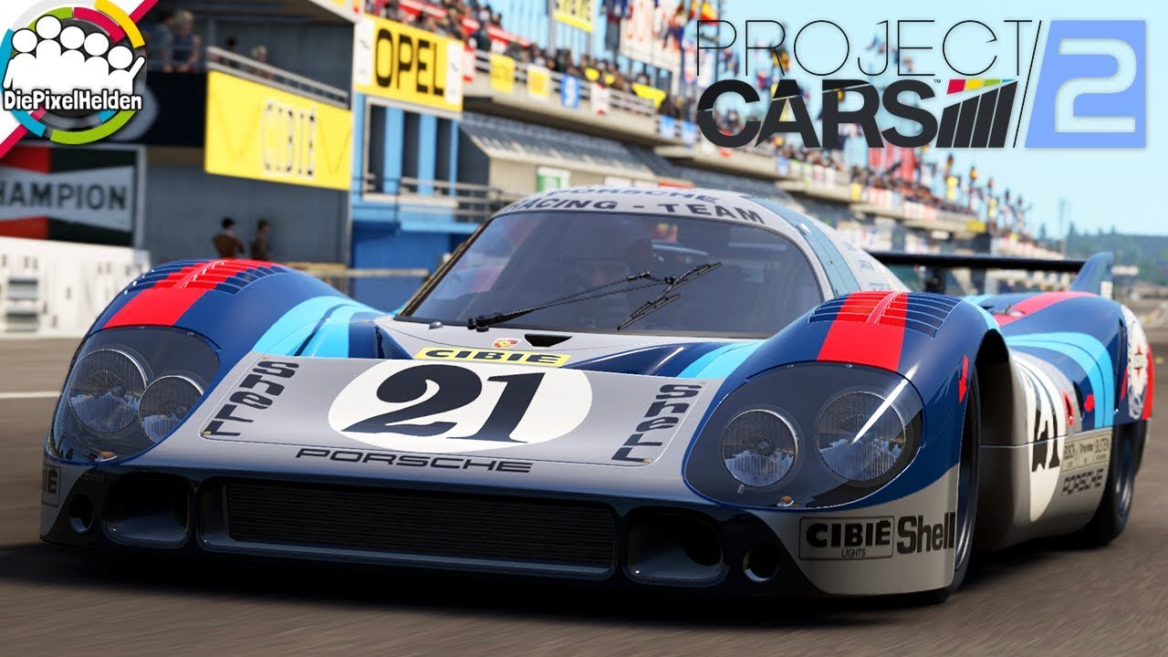 PROJECT CARS 2 - Porsche 917 LH @ Le Mans (Classic) - Le Mans Pack- Let's Play Project CARS 2