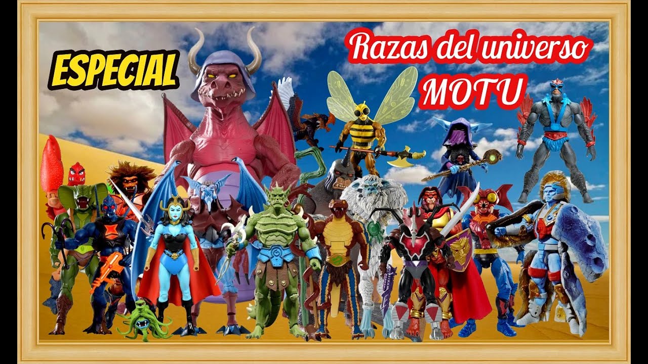 ESPECIAL: Las razas más conocidas del universo MOTU