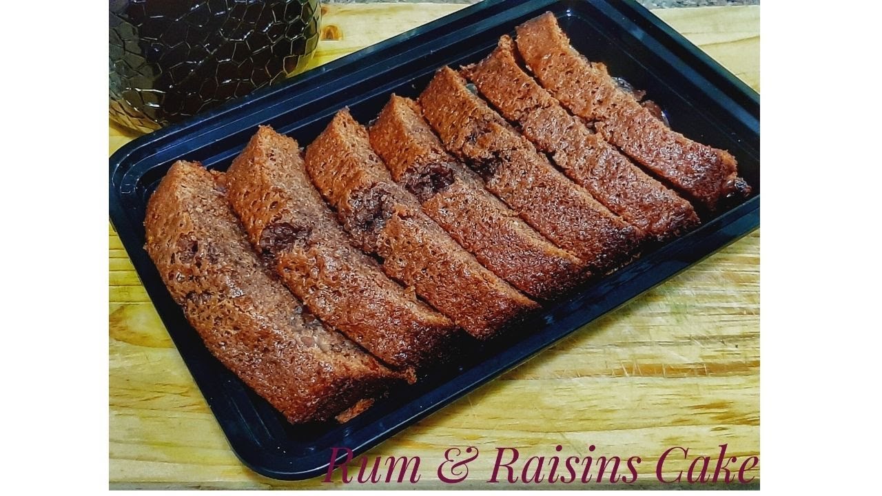 Raisins & Rum Cake || Raisins cake made with Rum || Christmas Special cake recipe #recipes to share