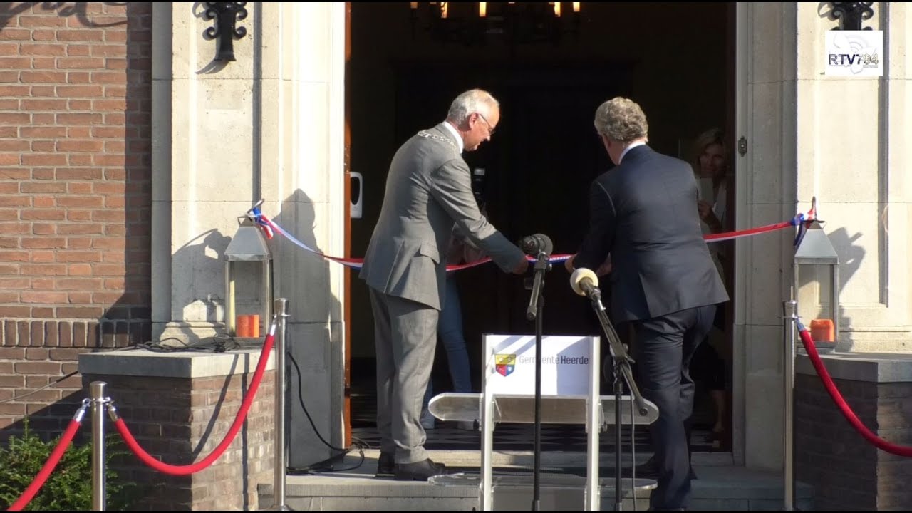 Heropening Raadhuis Heerde 22 september 2021