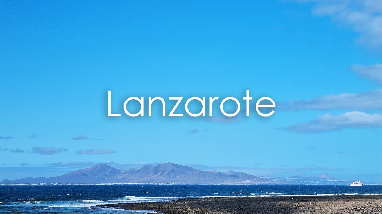 🏝️ Preciosas vistas de Lanzarote desde Corralejo (Fuerteventura) | Lanzarote view from Fuerteventura