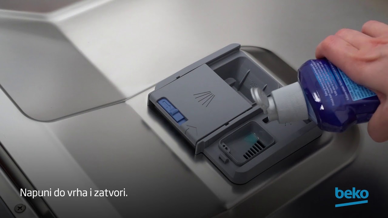 Gdje da sipam sredstvo za ispiranje u svoju Beko ma&scaron;inu za suđe?