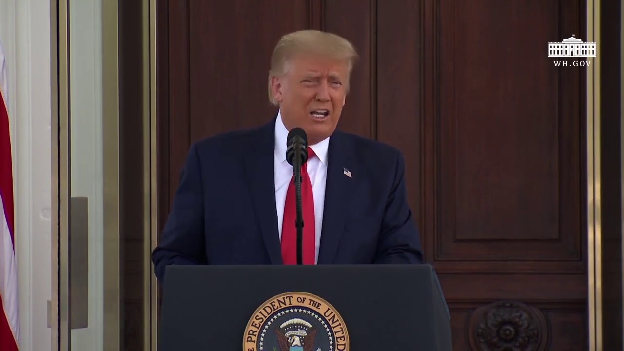 Trump speaking out against the Endless Wars and the Military Industrial Complex