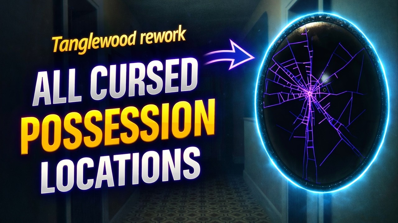 Все проклятые предметы в новом обновлении Tanglewood (Руководство по Phasmophobia)