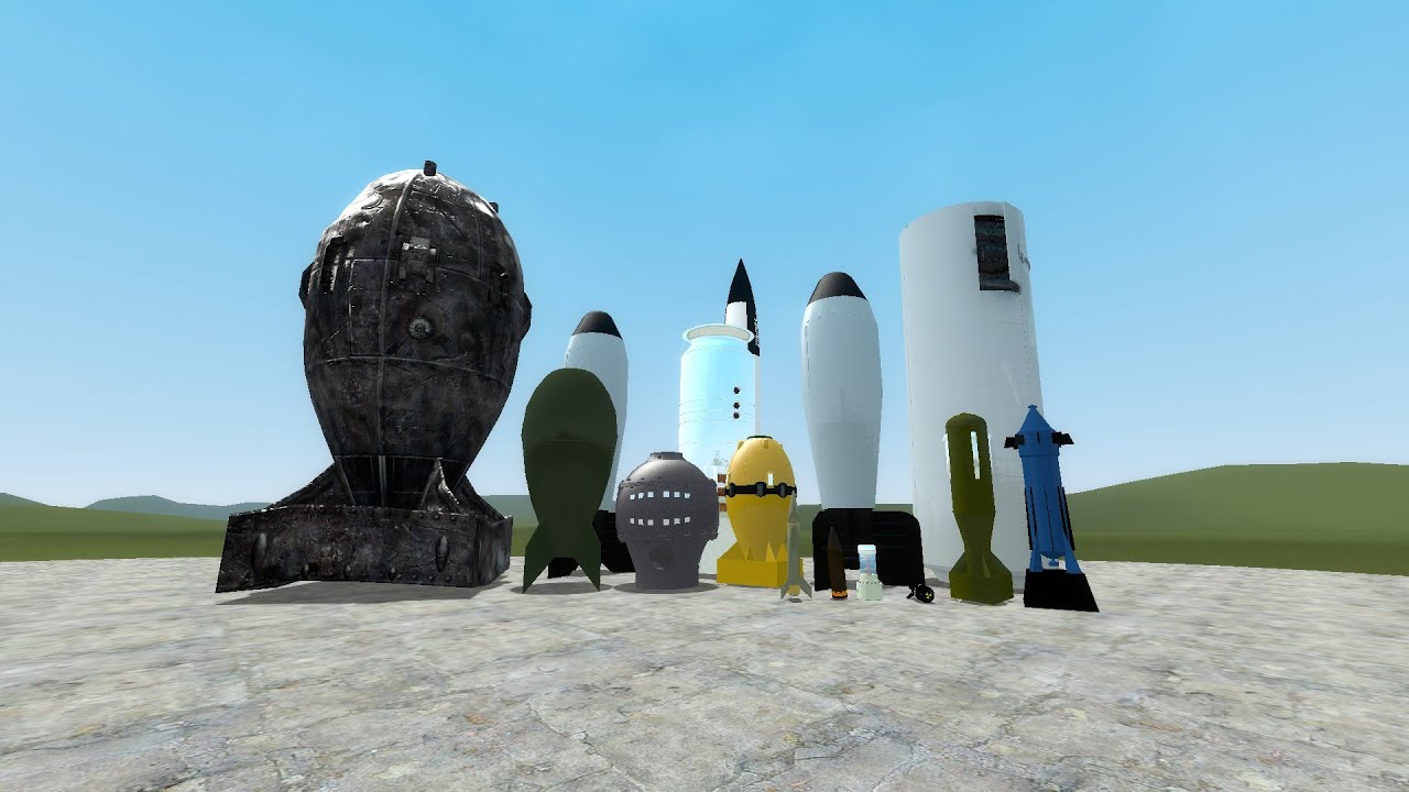 Garry's Mod HBOMBS NUKES (1/3)