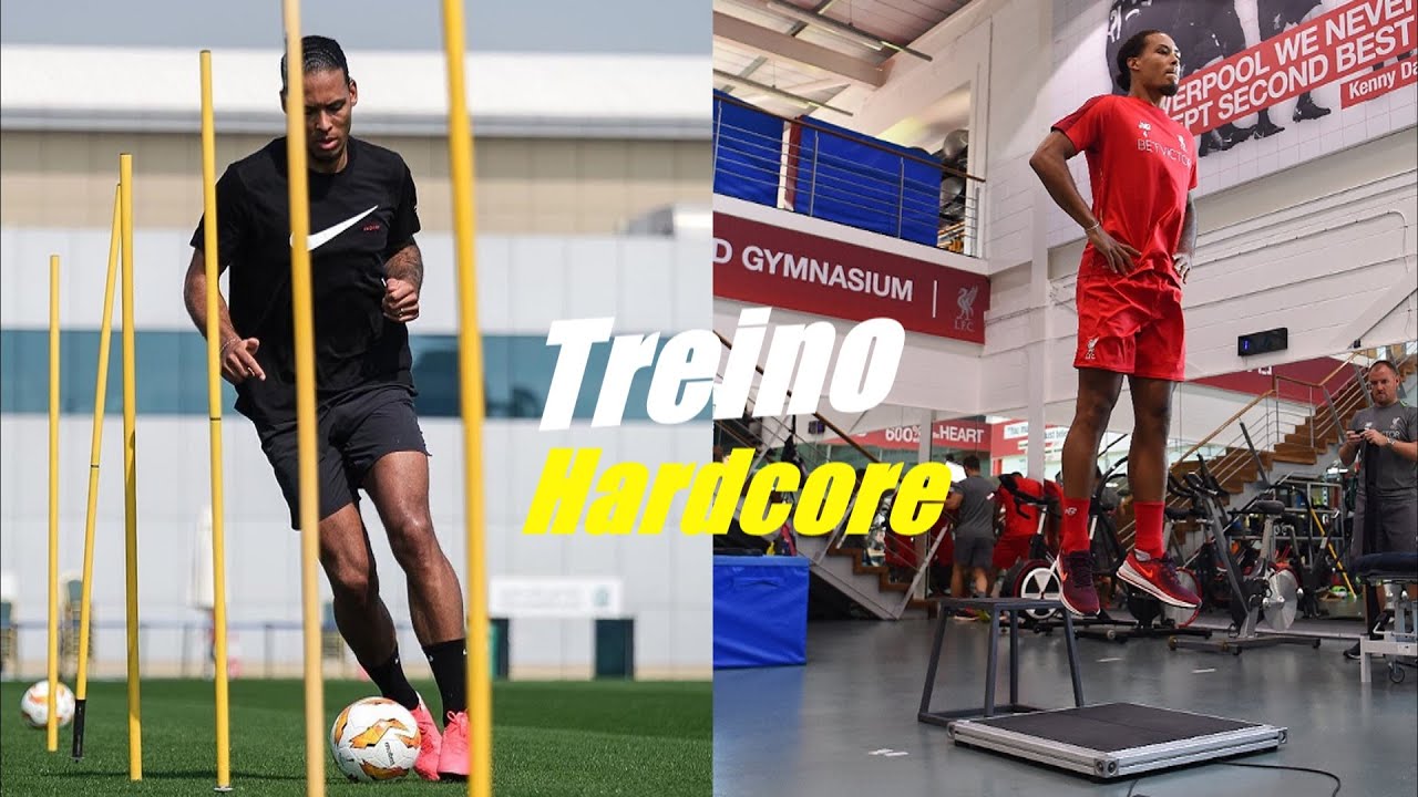 O Melhor Zagueiro de 2020 Treinando Pesado ll Van Dijk