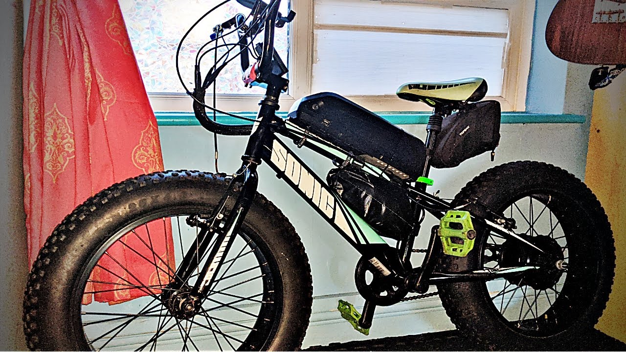 mate.bike Mate X Electric Bike Converted Into 20X4 Fat Tyre eBMX // Sonic Bulk Frame