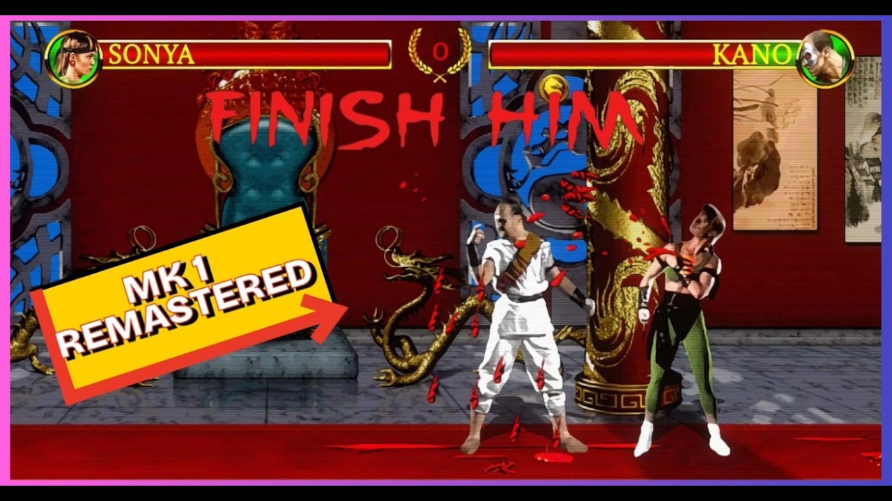 Соня против Кано - Mortal Kombat 1 Remastered