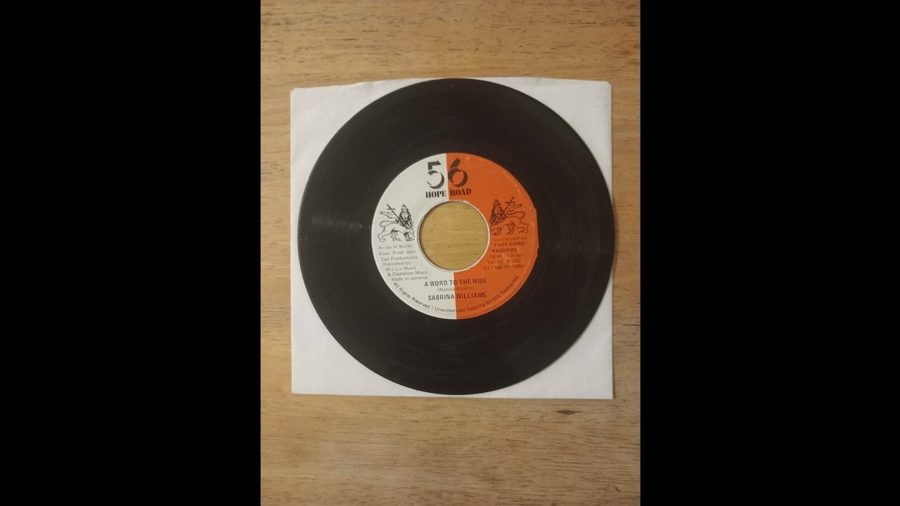 Sabrina Williams - A Word To The Wise - 80's Yard Lovers