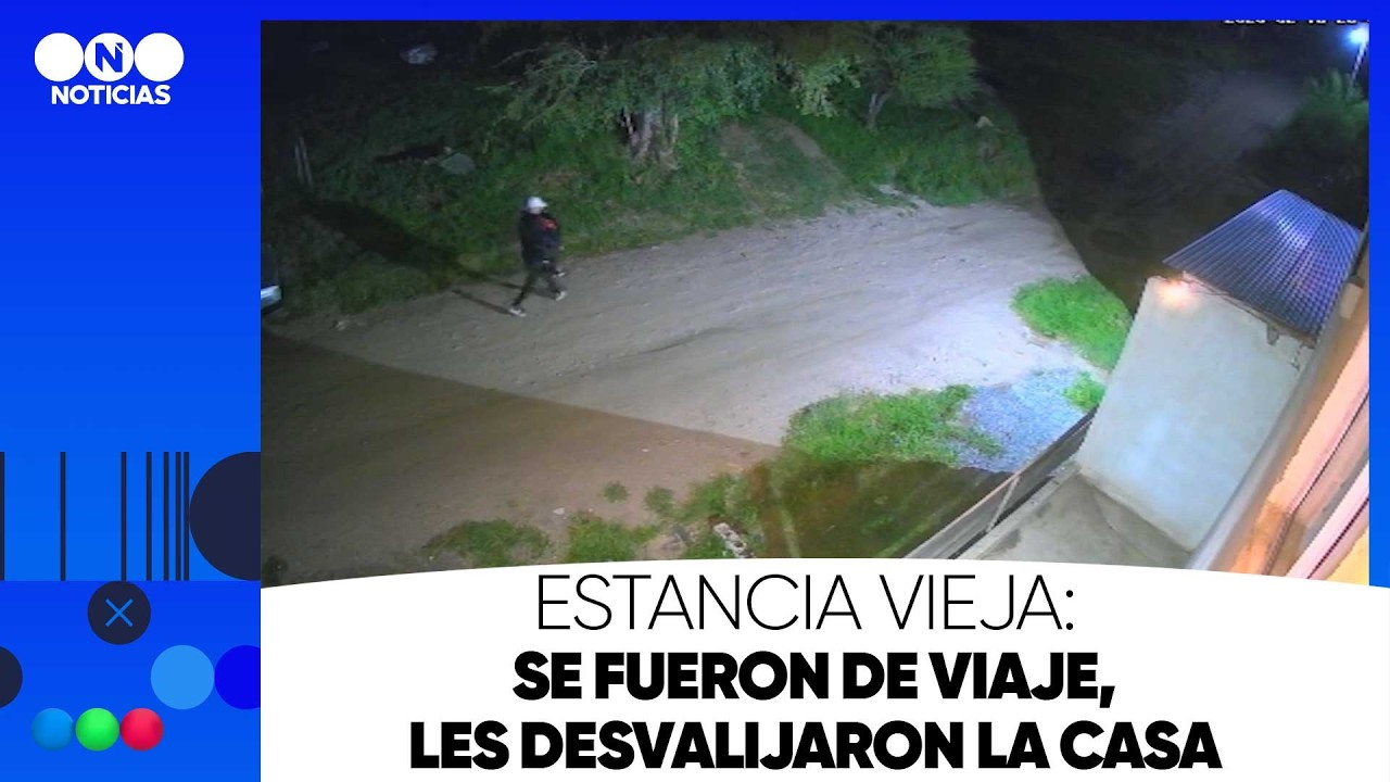 Estancia Vieja:  se fueron de viaje, les desvalijaron la casa