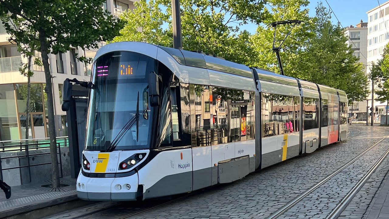 CAF Urbos 100-1 7408 Delijn Antwerpen 🇧🇪