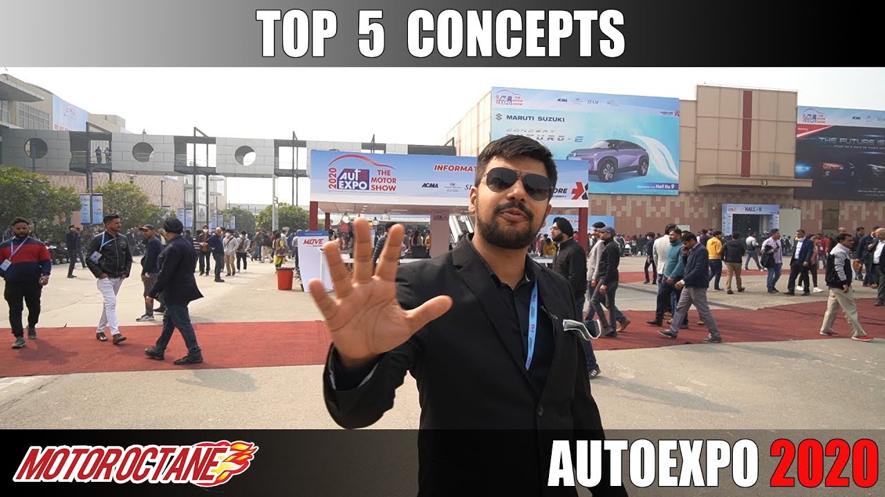 Top 5 Concept Cars | Auto Expo 2020 | Hindi | Motoroctane
