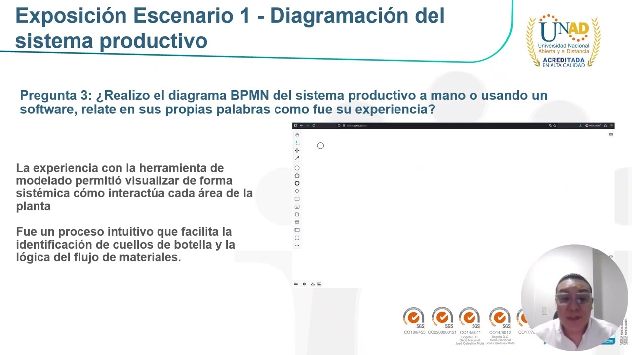 Tarea 1. Escenario 1 - Diagramación del sistema productivo