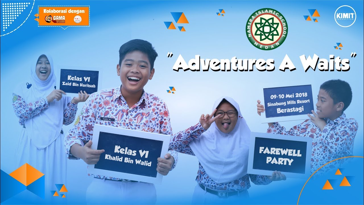 FAREWELL PARTY SD NAMIRA Medan VI KBW & ZBH 2018 dengan Tema 