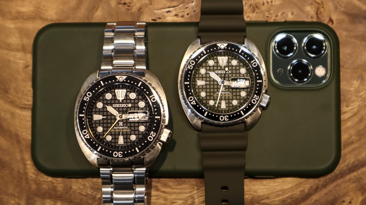 НОВЫЕ SEIKO PROSPEX KING TURTLE VS SEIKO TURTLE