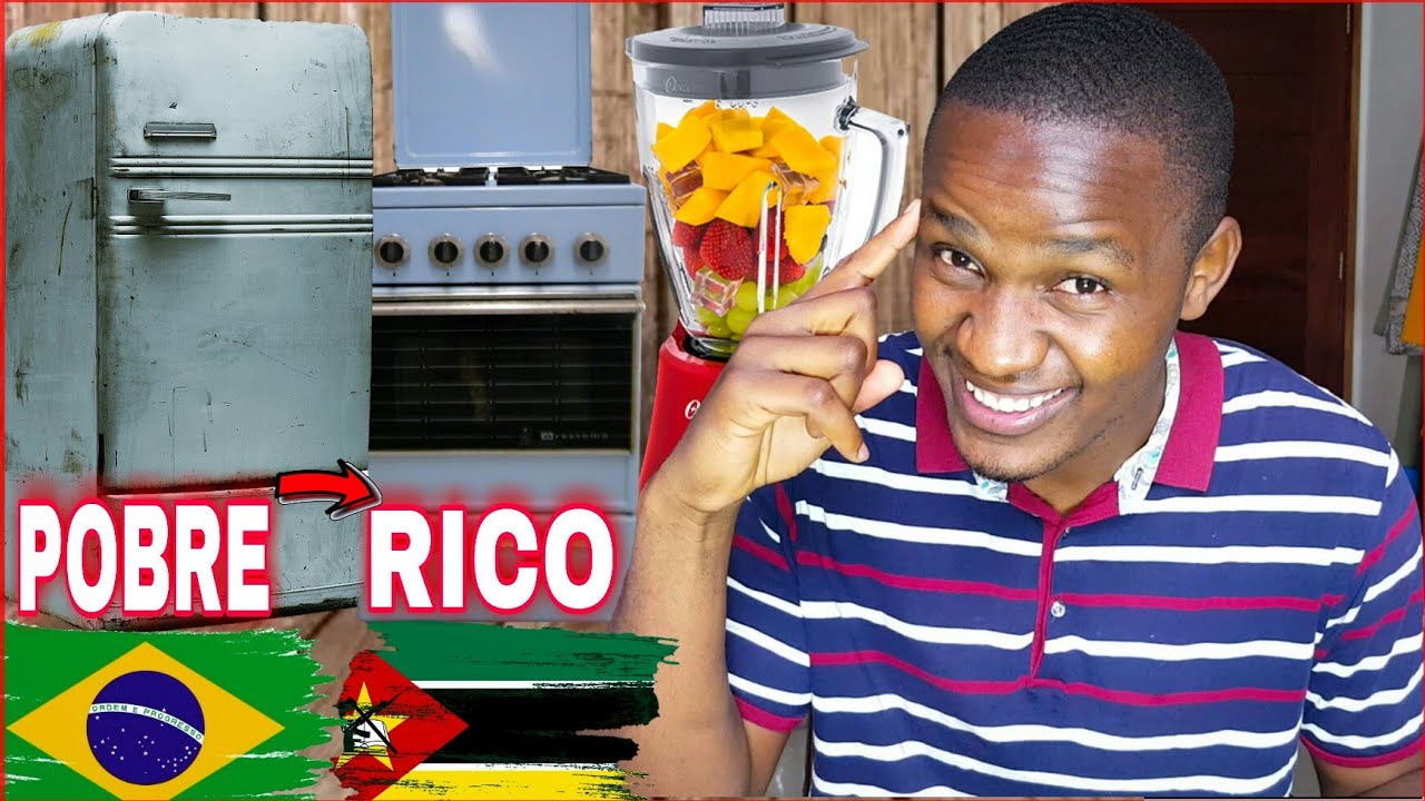 POBRE NO BRASIL E RICO EM MOÇAMBIQUE | calton pedro