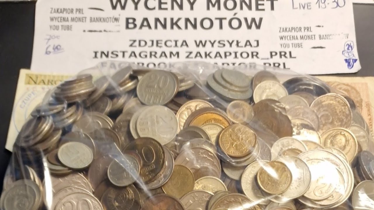Rosyjskie złoto, wyceny monet banknotów.