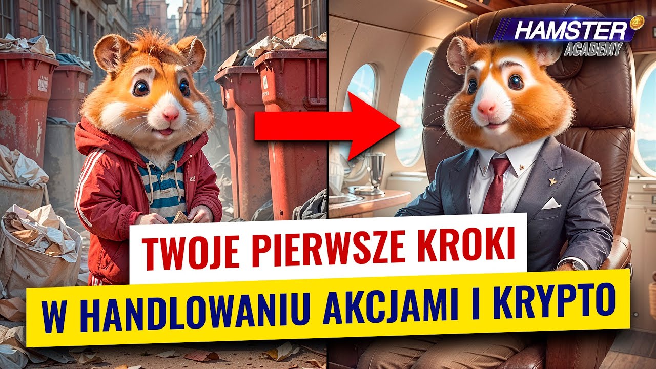 Podstawy handlu akcjami i krypto 📈: poradnik w 5 krokach️ ⚡ Hamster Academy