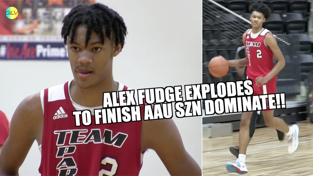 Alex Fudge Explodes To Finish Aau Season Dominate!! 6’8 Wing Prospect With Crazy Potiental