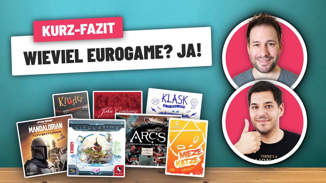 Eurogame - Das ENDSPIEL 😱 Brettspiel Hits & Flops im Kurzfazit!