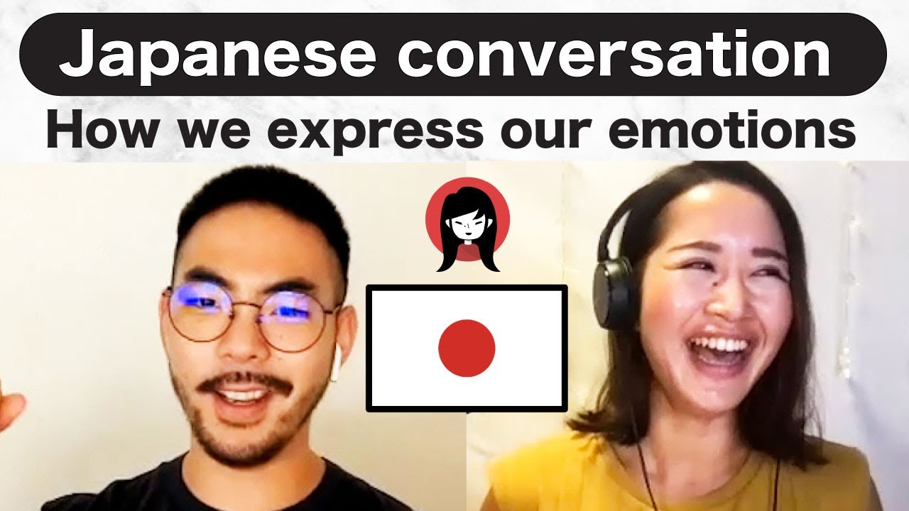 How Japanese people express our emotions with Ryoma
